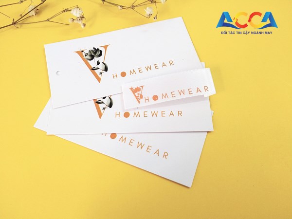 Thẻ bài - Nhãn Mác Quần áo ACCA - Xưởng In Nhãn Mác Quần áo ACCA